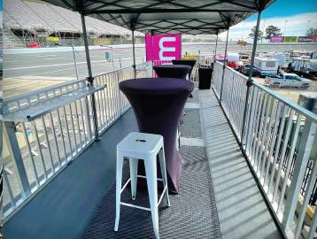 Party Shack 32’x20’ Spectator Suite – Accommodates Up to 60 Guests