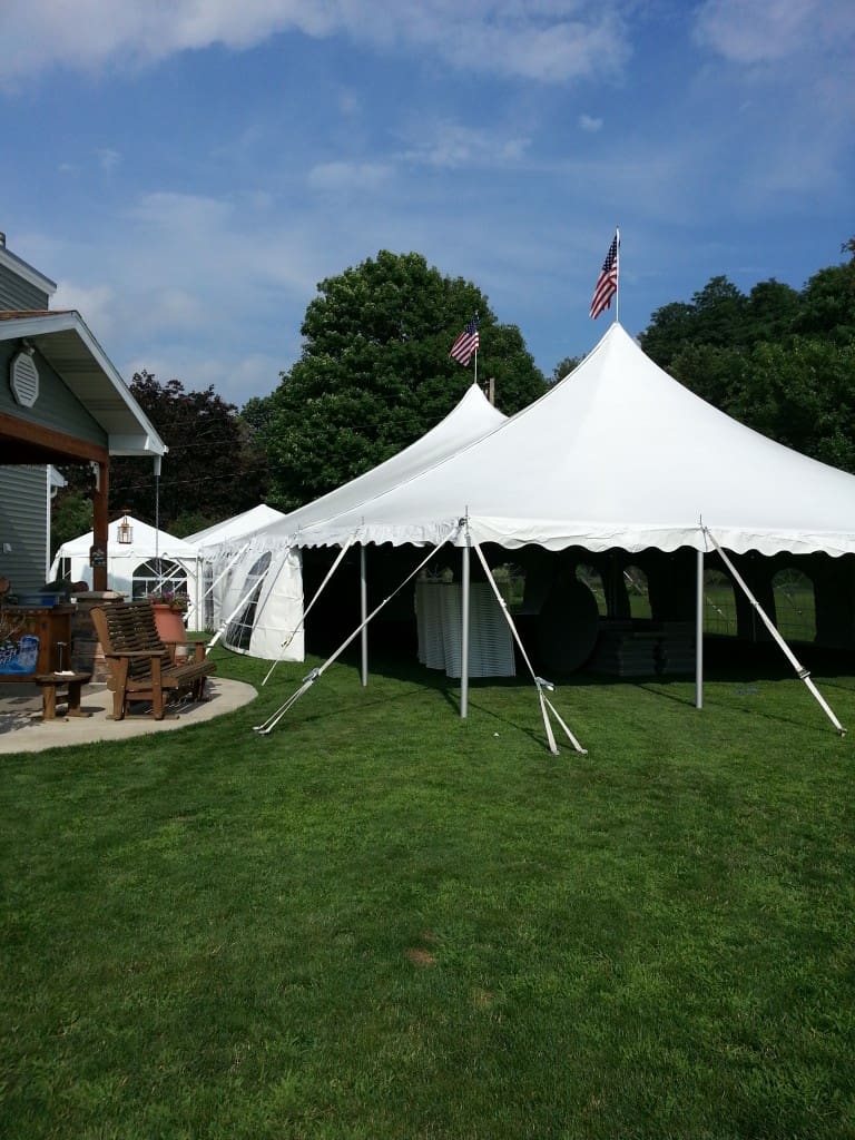 Century Pole Tents – Anchor Industries - 40' x 60'