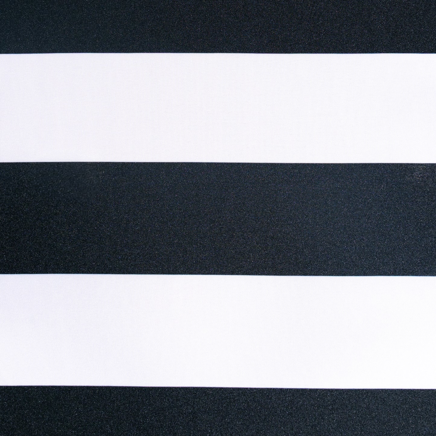 Awning Stripe Black Linen – 126” Round