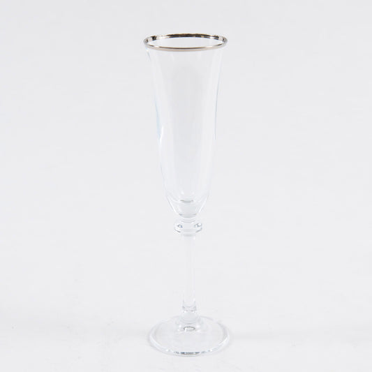 Bella Silver Wine Glass – Elegant Tabletop