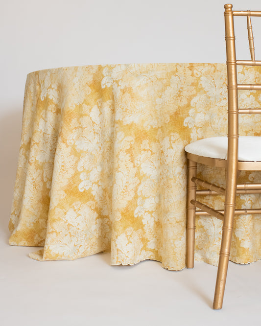 Rome Butter Linen – 126” Round