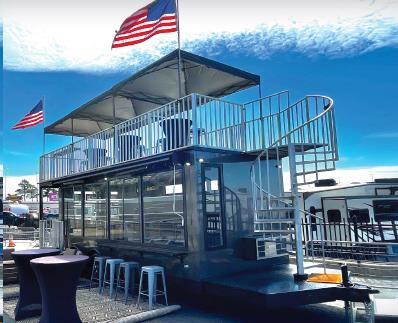 Party Shack 32’x20’ Spectator Suite – Accommodates Up to 60 Guests